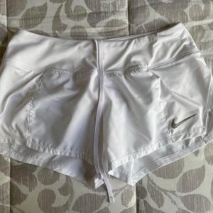 White Nike Shorts